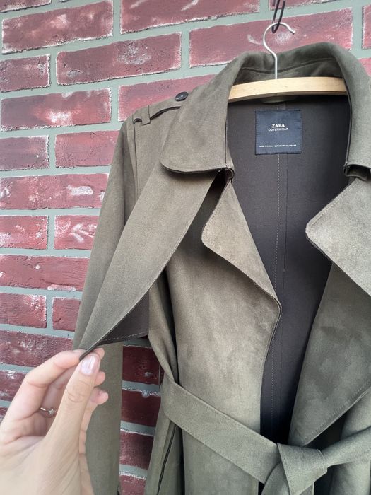 Тренч zara outerwear