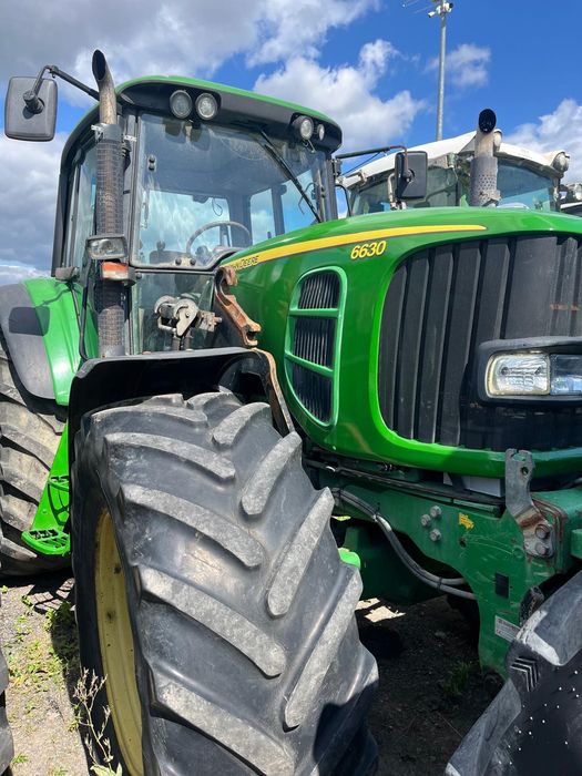 John Deere 6630 pneumatyka power quad