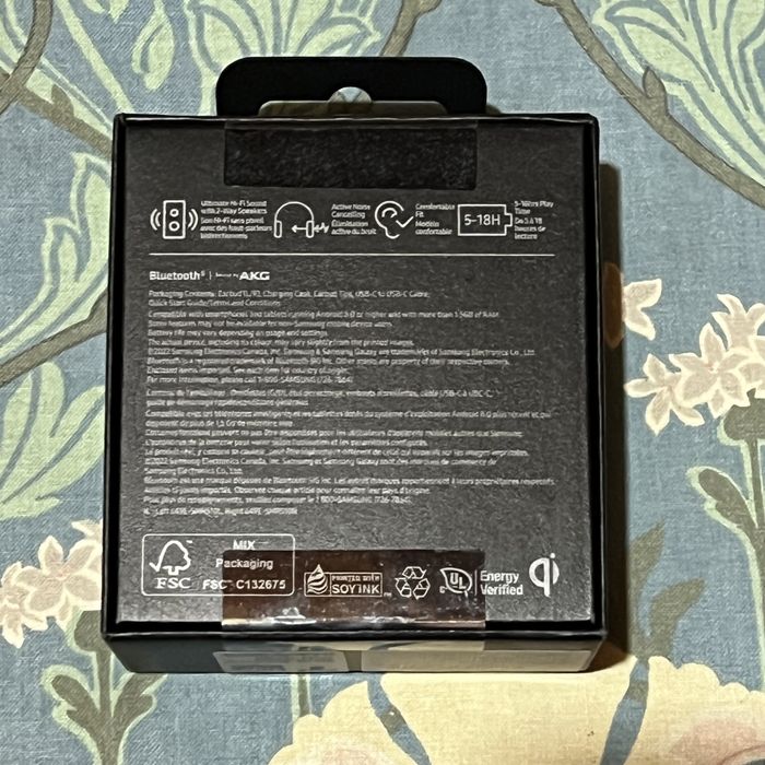 Samsung Galaxy Buds2 Pro (branco) novo e selado