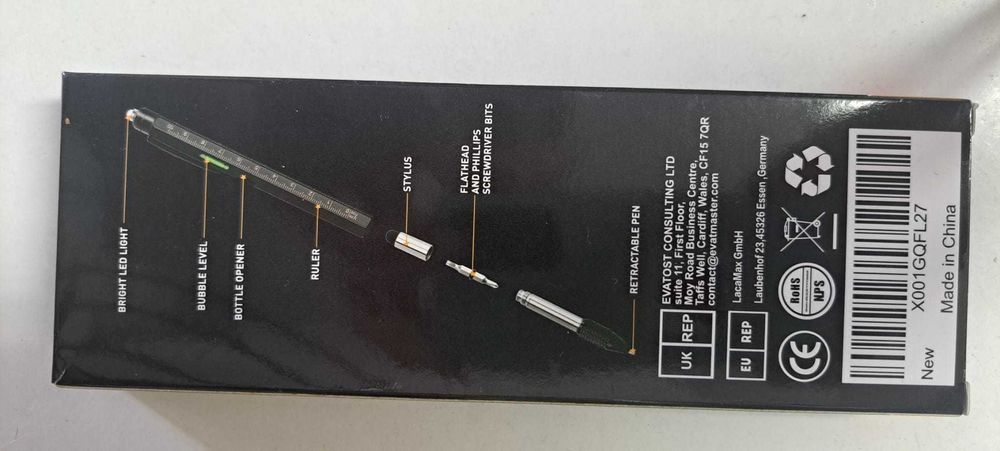 Caneta multifunções 9 em 1 |Novo|