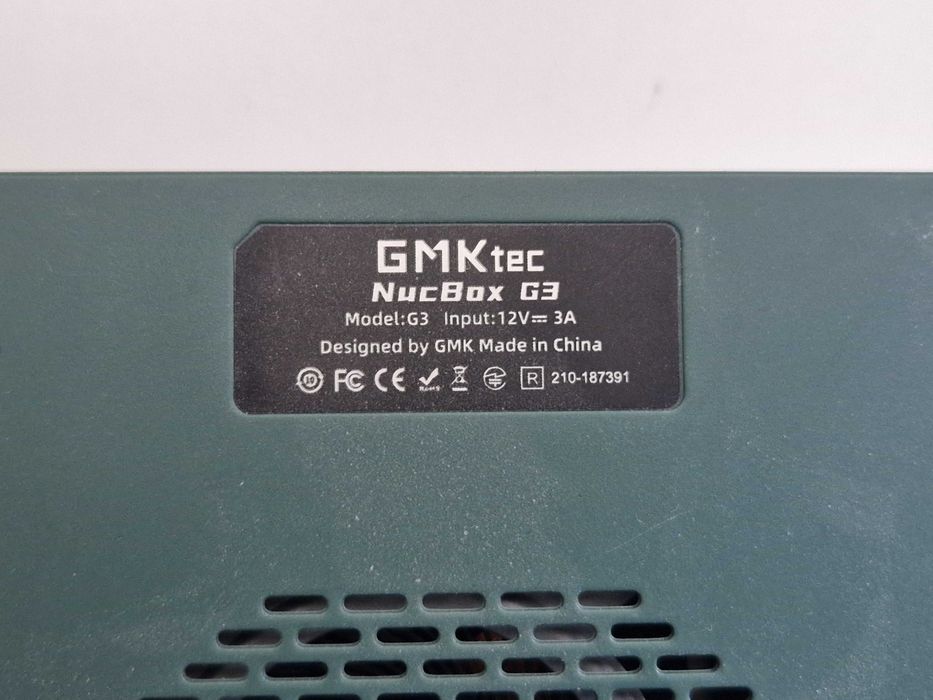 GMK G3 N100 MiniPC uszkodzony
