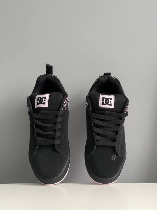 ТОП! DC Court Graffik Black Pink 36 37 38 39 40