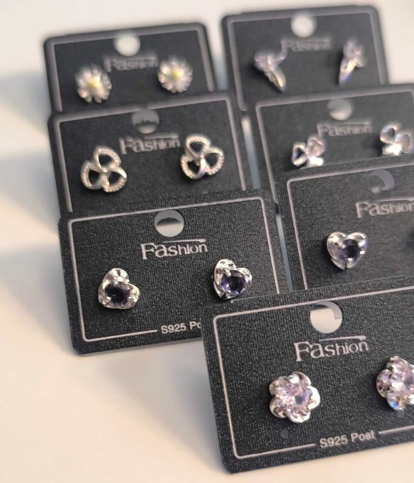 Brincos Elegantes de Zircão com Prata S925 – Design Exclusivo