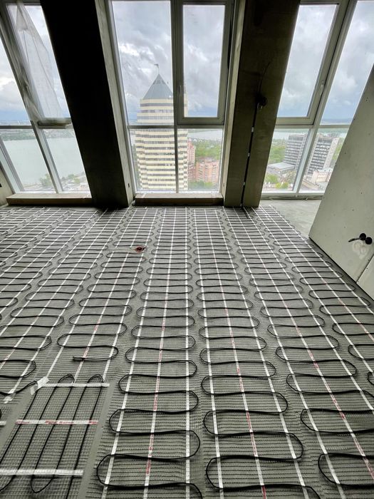 Электрический теплый пол Hemstedt Германия. Тепла підлога електрична.