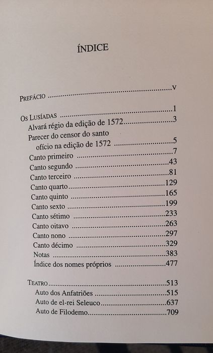 Livro sobre Luís Camões