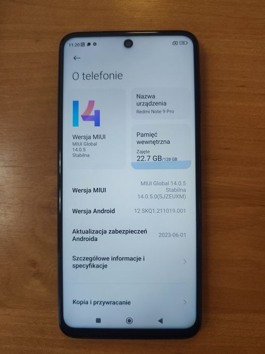 Xiaomi Redmi Note 9 Pro. OKAZJA !!!