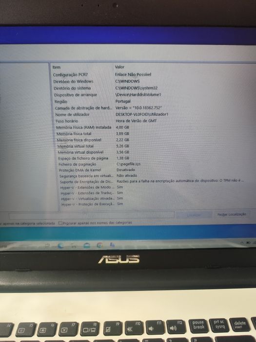 Asus F553M Windows 10