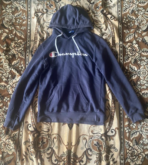 Худи champion темно-синього кольору