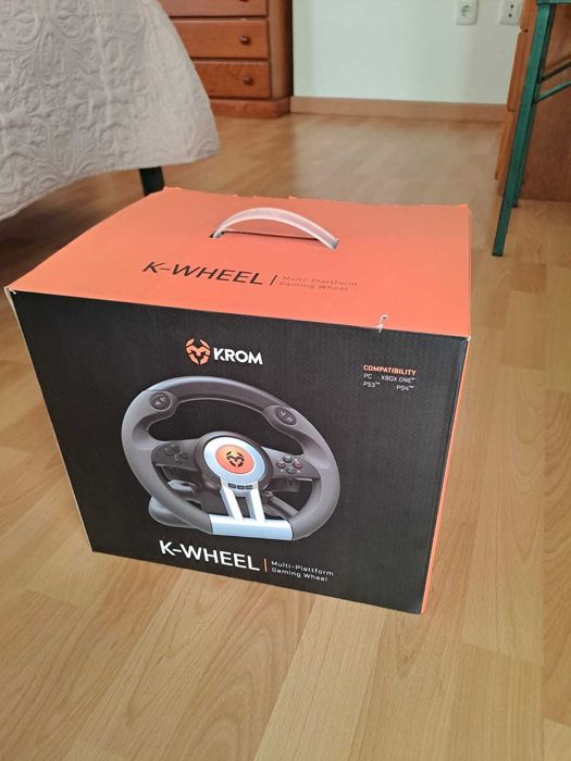 KROM K-Wheel Steering Wheel + Pedals64751091523969121