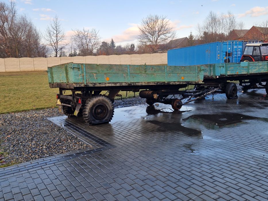 Przyczepa rolnicza Kiper dwustronny dokumenty