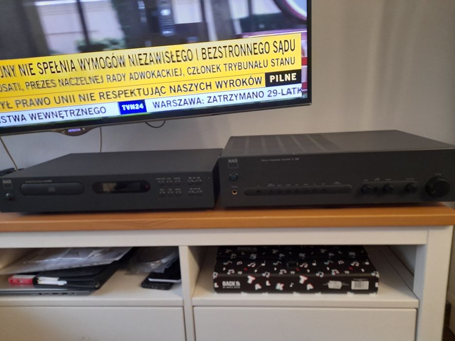 Wzmacniacz NAD C 350  CD NAD C 521 BEE