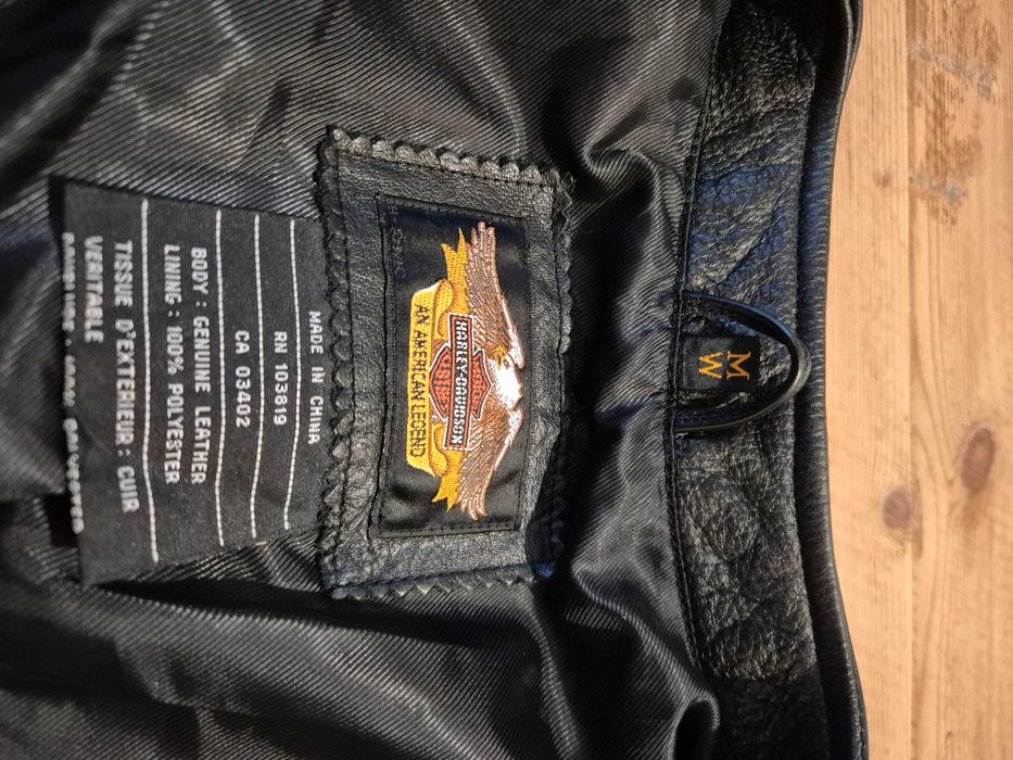 Colete Harley Davidson 100th aniversário pele senhora