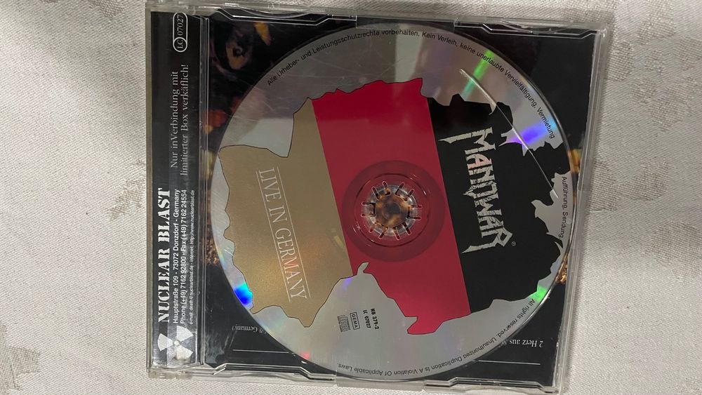 Cd Manowar Live In Germany
