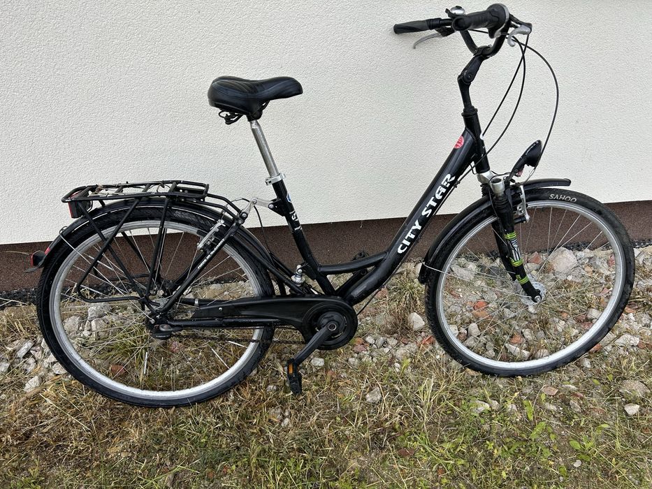 Rower miejski city star 28