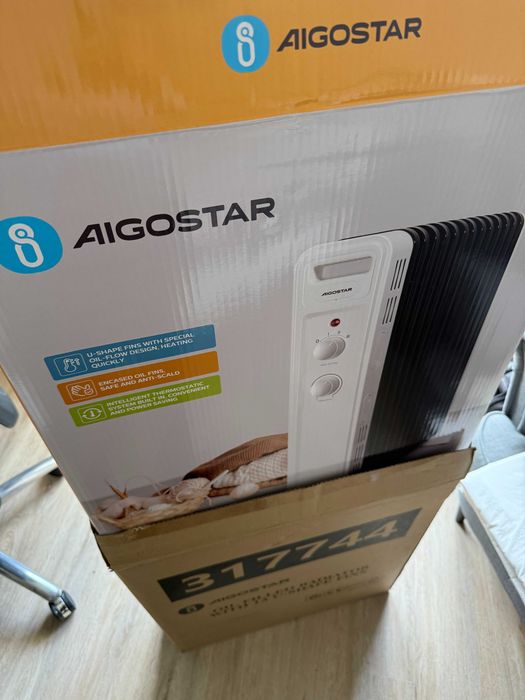 Radiador de Óleo Aigostar de 13 Elementos (2500 W)