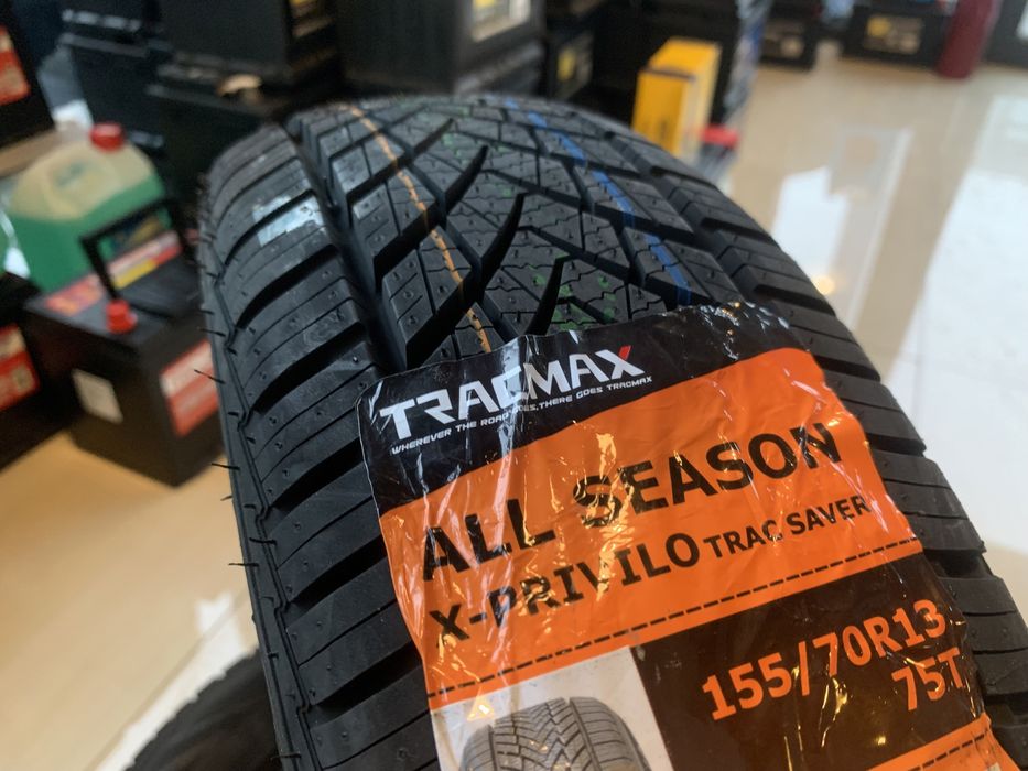 NOWA Opona opony całoroczna wielosezonowa TRACMAX 155/70R13 AS01