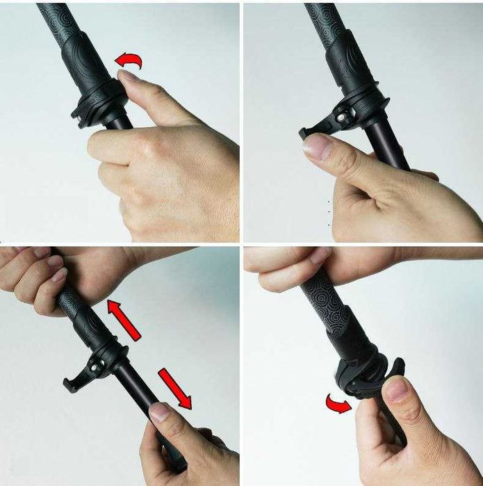 Легка та міцна!!! Складна опірна палиця для ходьби | Трость Pioneer