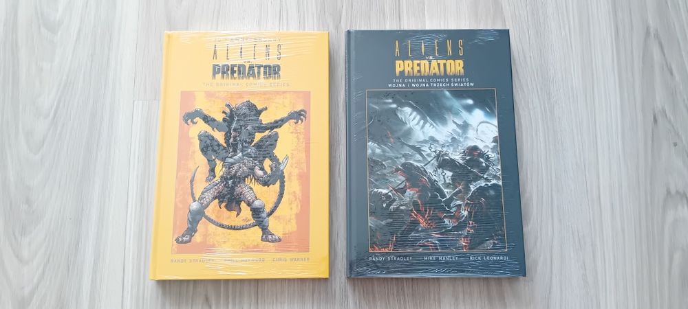 Aliens vs Predator.  2 tomy.  Folia. Scream Comics.