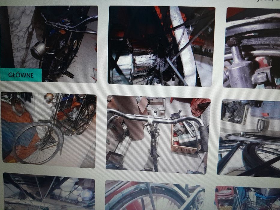 Stare rowery z lat prl