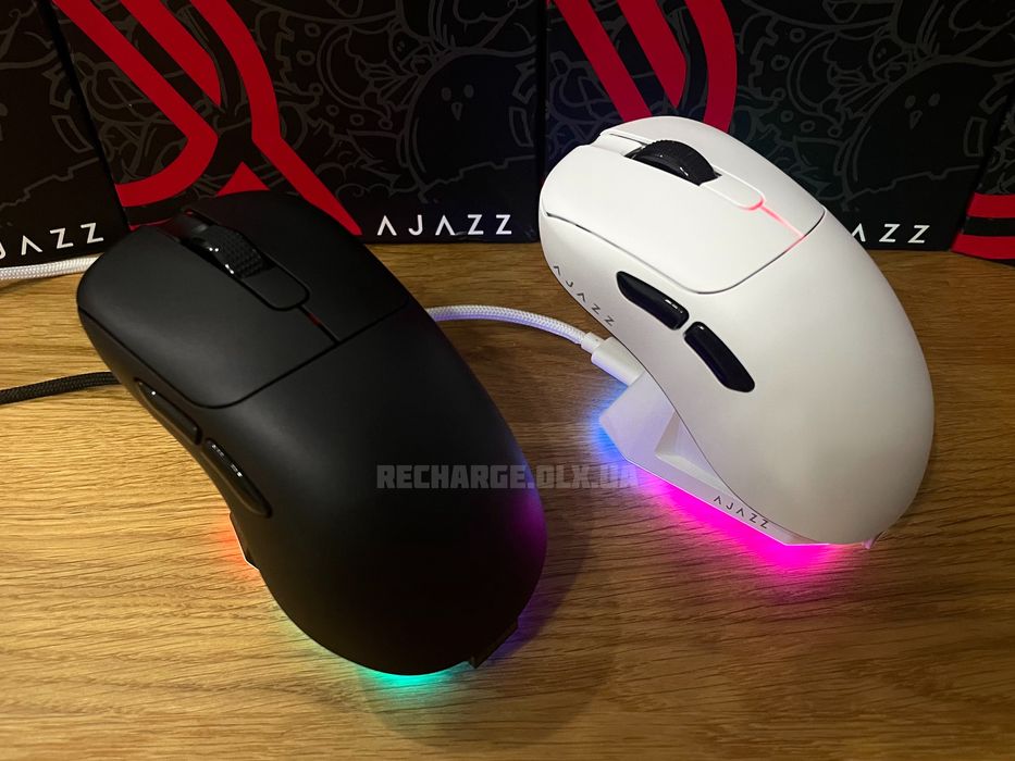 НОВІ Ajazz AJ179P PAW3395 Wireless | ІГРОВА МИШКА