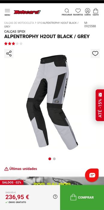 Calças Spidi Alpentrophy - Novas