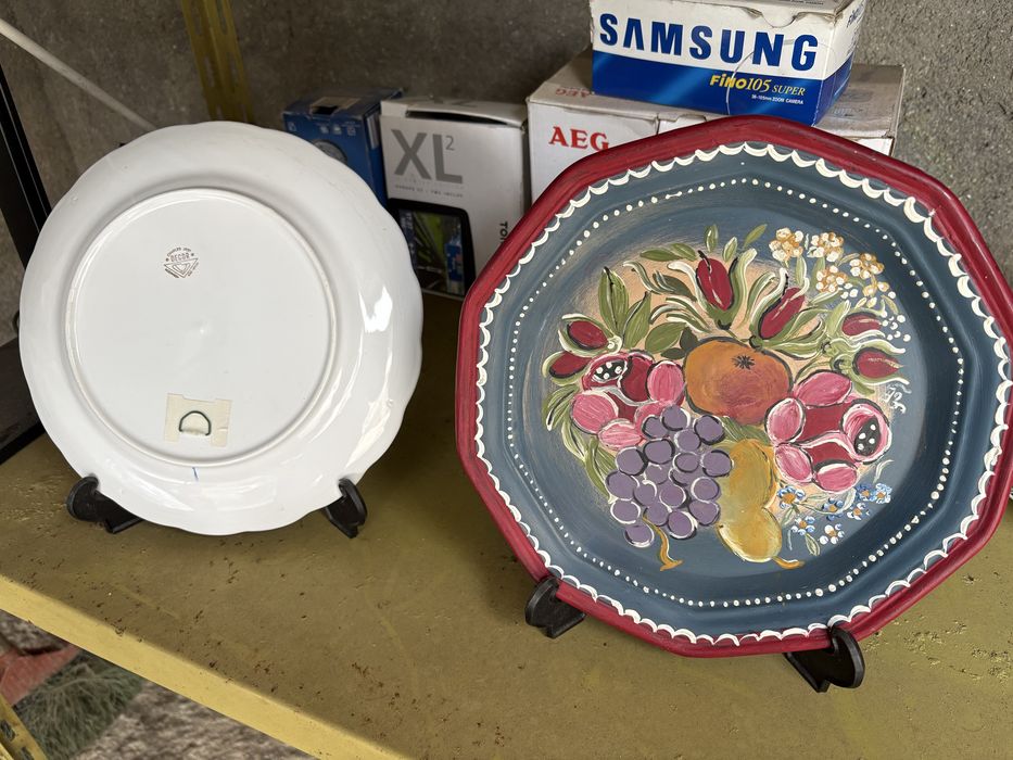 Pratos decorativos