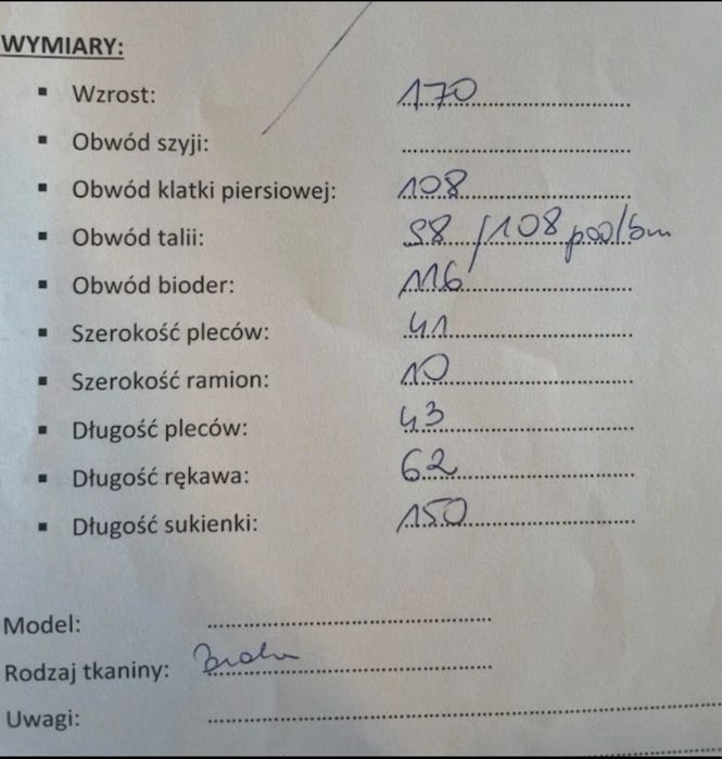 Sukienka Ślubna ciążowa