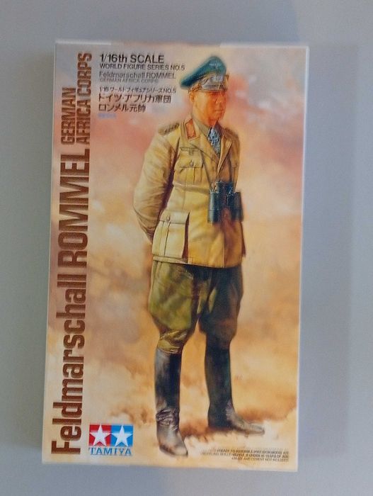 Kits de modelismo Tamiya figuras WW II em 1/35 e 1/16