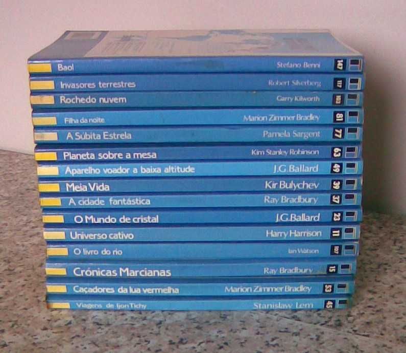 Livros da Editora Caminho - Colecção Ficção Científica