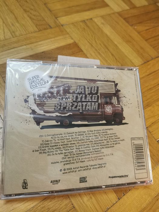 O.S.T.R. - Ja Tu Tylko Sprzątam CD nowa