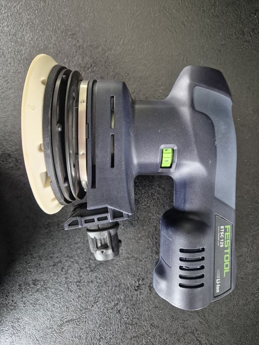 Akumulatorowa szlifierka mimośrodowa Festool ETSC 125 NOWA