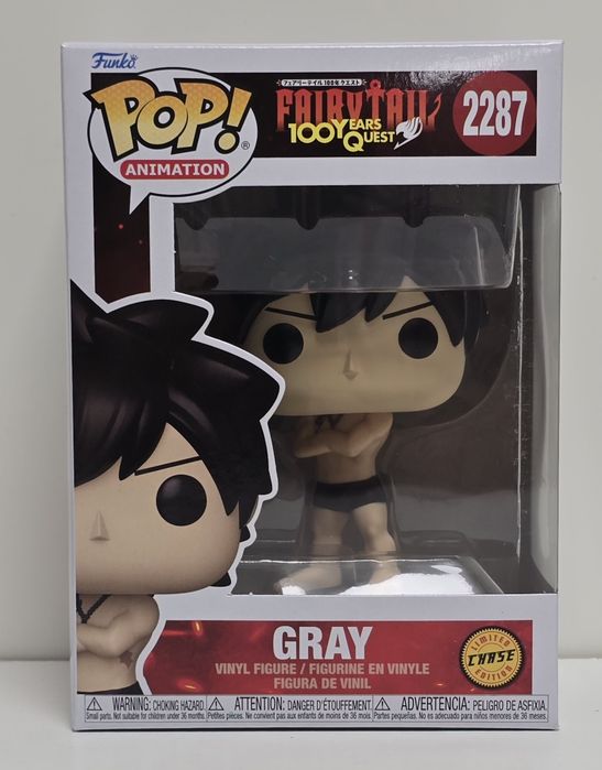 Gray - FAIRY TAIL 100 YEAR QUEST  Funko pop 2287 Chase
