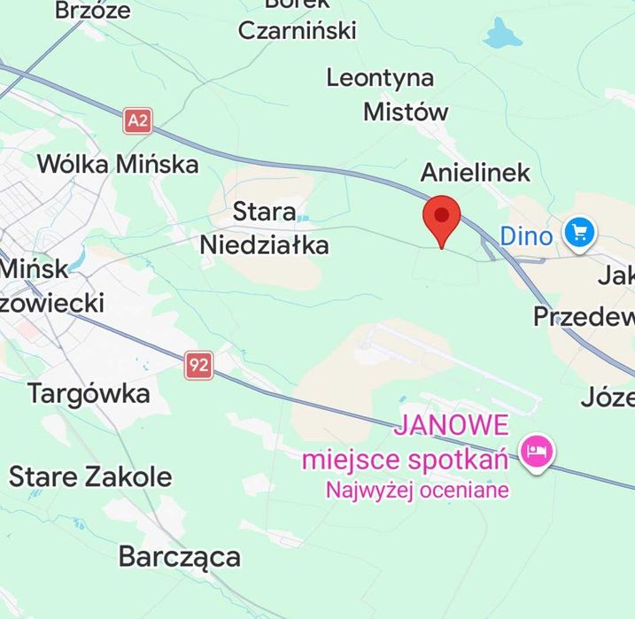 Ogrodzony plac na wynajem 2300mkw.