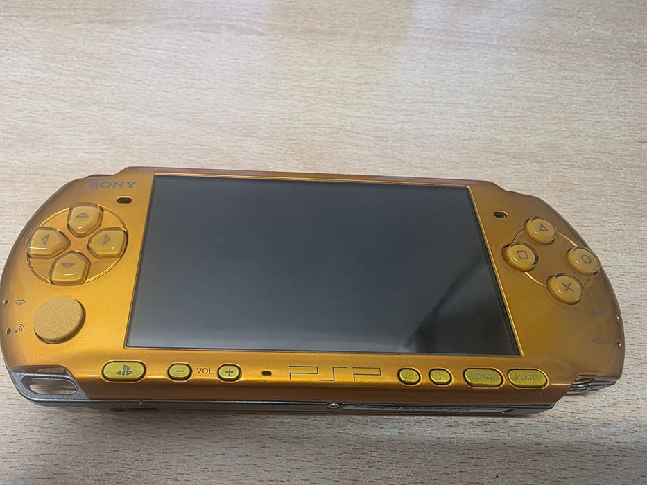 Sony playstation (PSP) versão 3000 de Cor Laranja Super Rara