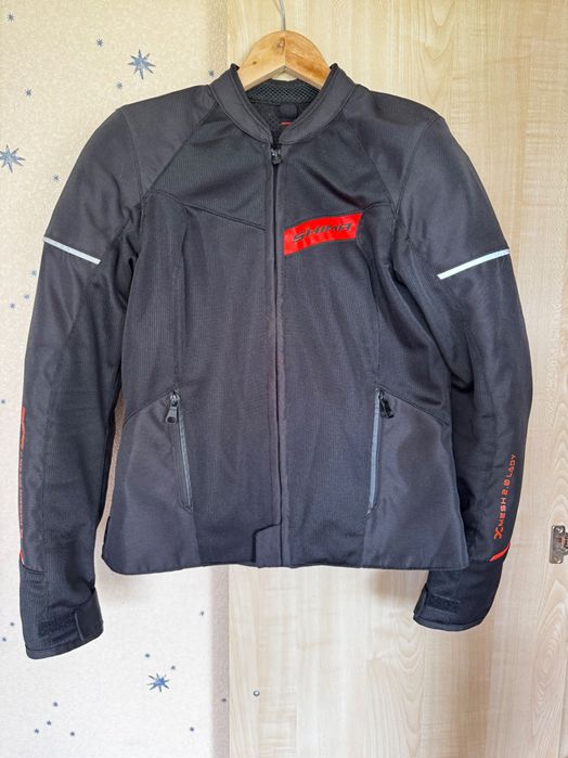 Жіноча мотокуртка shima x-mesh 2.0 black/red
