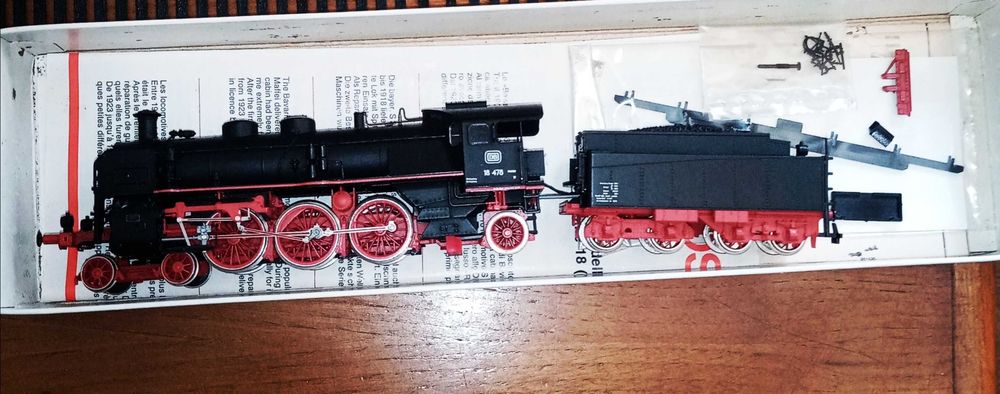 Locomotiva a vapor Rivarossi H0 1:87 HO 1/87