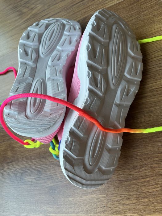 Buty  sneakersy róż 32/20,5-21cm jak nowe