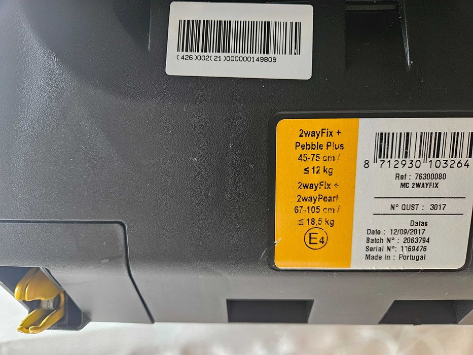 Maxi-Cosi baza 2wayFix+ z fotelikiem 2way Pearl