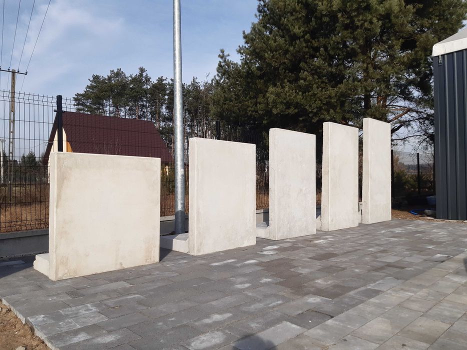 Murek oporowy, Ścianka typu L, Elka