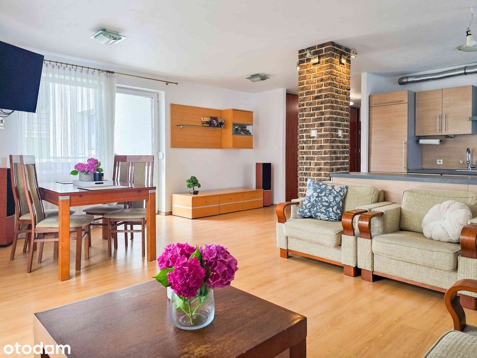 Tęczowa - wygodne 2pokoje 59m2, 1p., balkon, cisza i widok na zieleń