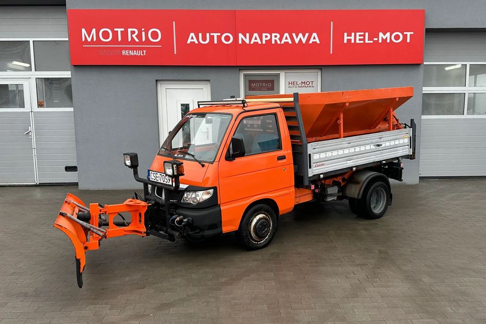 Piaggio Porter Maxxi  WYWROTKA, PŁUG, PIASKARKA, Zarejestrowane w Polsce!