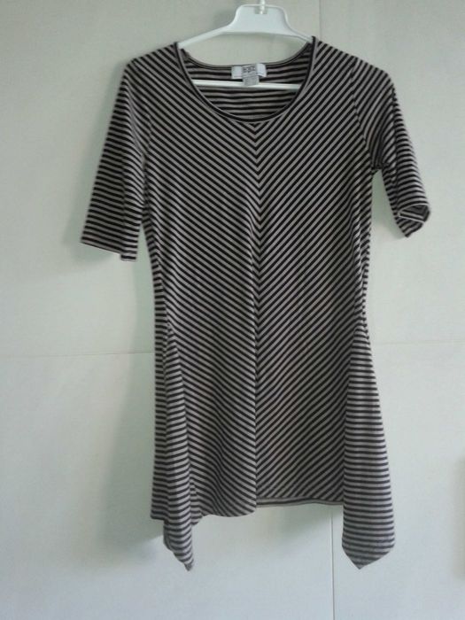 Piękna bluzka damska asymetryczny dół  B.P.C bonprix collection 36/ 38 S/ M