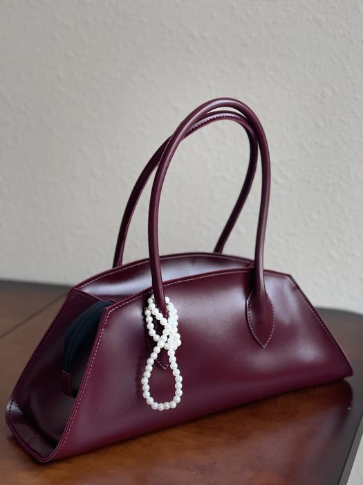 Сумка бордова жіноча