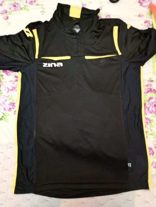Koszulka sędziowska Zina Siena rozmiar L czarna