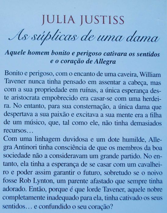 As Súplicas de Uma Dama de Julia Justiss