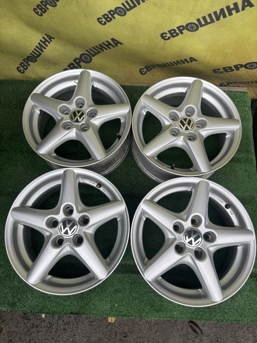 Диски титани 5:112r15 Volkswagen,Audi,Skoda комплект б/у склад