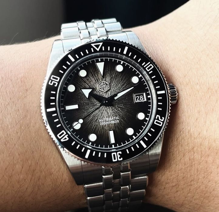 Zegarek San Martin SN0148GX Automatic 200m Full Set