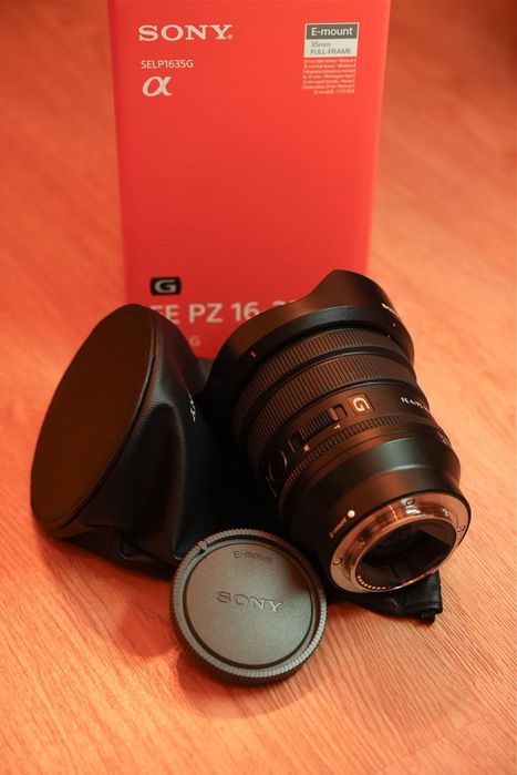 Sony FE PZ 16-35mm F4 G — Como Nova | Garantia | Caixa e Acessórios