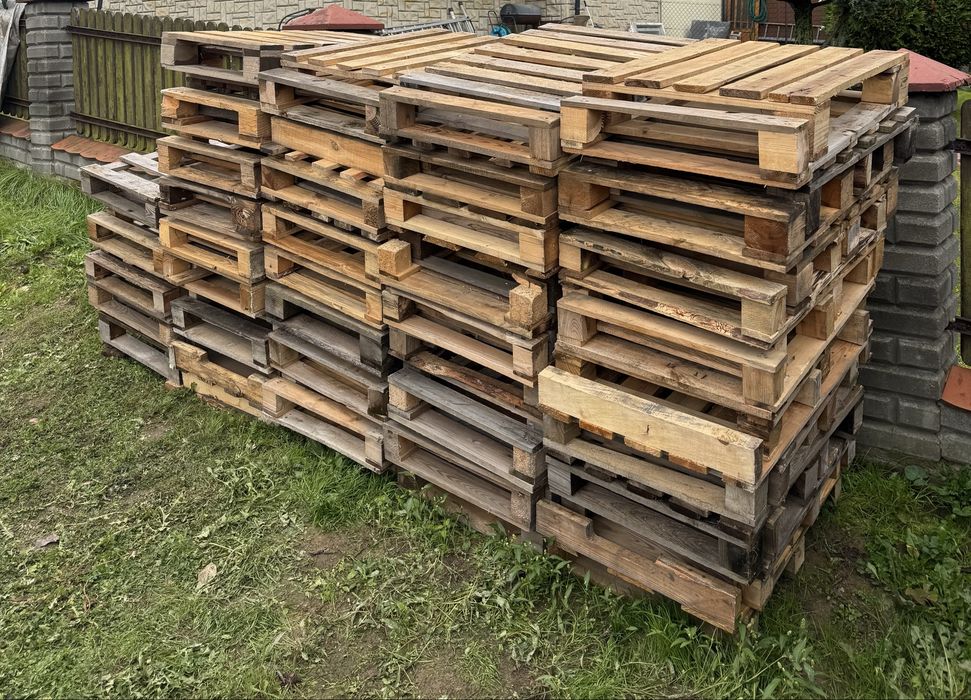 Palety transportowe kompletne całe 80 x 60