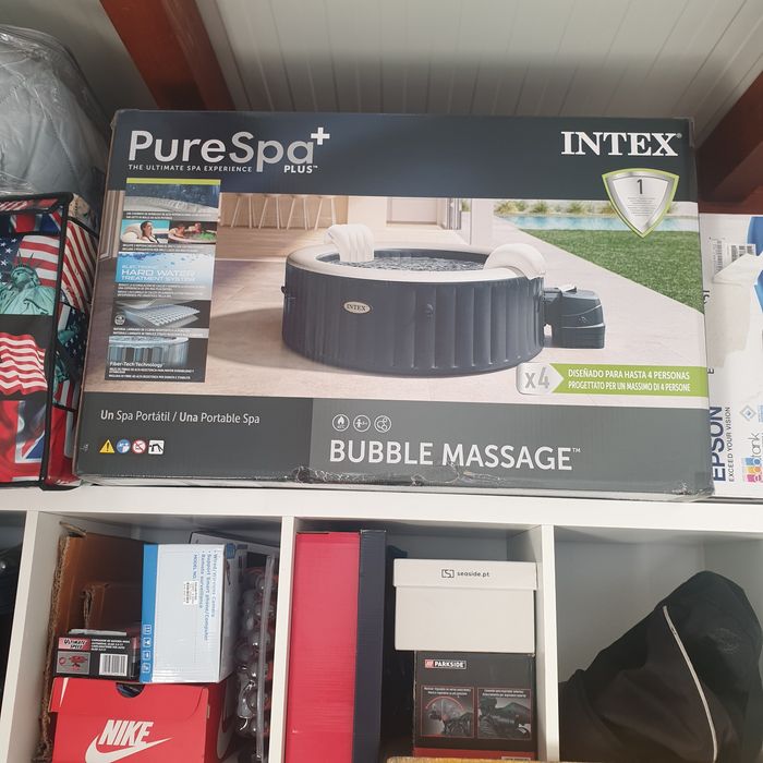 Jacuzzi INTEX PureSpa + Moita • OLX Portugal